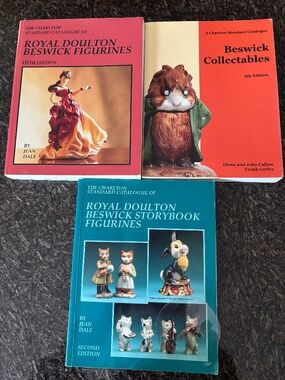 Lot of 3 Royal Doulton & Beswick Collector Books